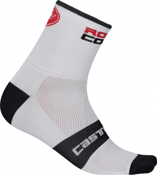 Castelli Rosso corsa 13 Fahrradsocken Weiß Herren 17034-001