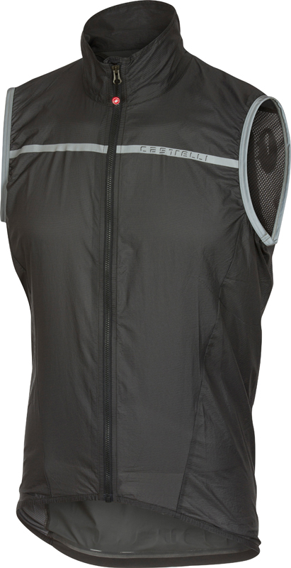 Castelli Superleggera Windweste Anthrazit Herren 17055-009