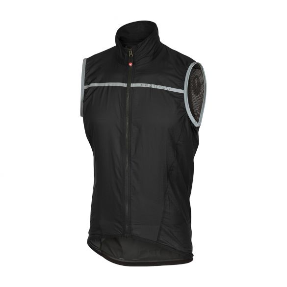 Castelli Superleggera vest Regenweste Schwarz Herren 17055-010