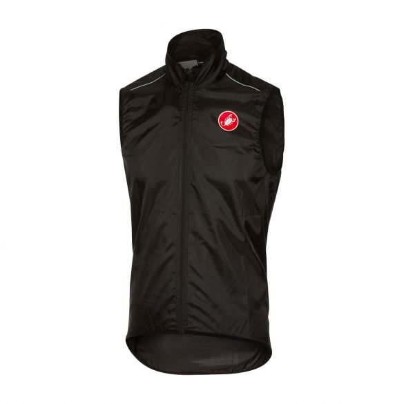 Castelli Squadra vest Regenjacke Schwarz Herren 17056-010