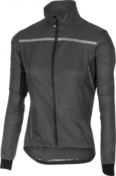 Castelli Superleggera W jacket Regenjacke Anthrazit Damen 17080-009