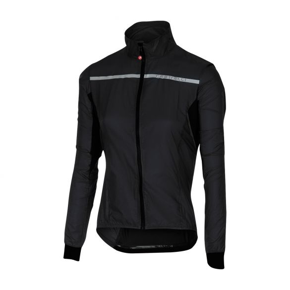 Castelli Superleggera W jacket Regenjacke Schwarz Damen 17080-010
