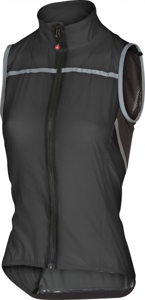 Castelli Superleggera W vest Regenweste Anthrazit Damen 17081-009