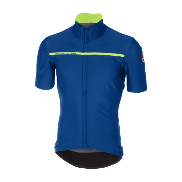 Castelli Gabba 3 Kurzarm Jacke ceramic Blau Herren 17084-087