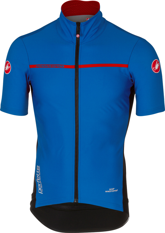 Castelli Perfetto light 2 kurze Ärmel jersey Blau Herren 17085-057