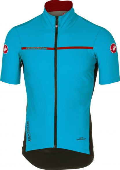 Castelli Perfetto light 2 kurze Ärmel Jacke Sky Blau Herren 17085-086