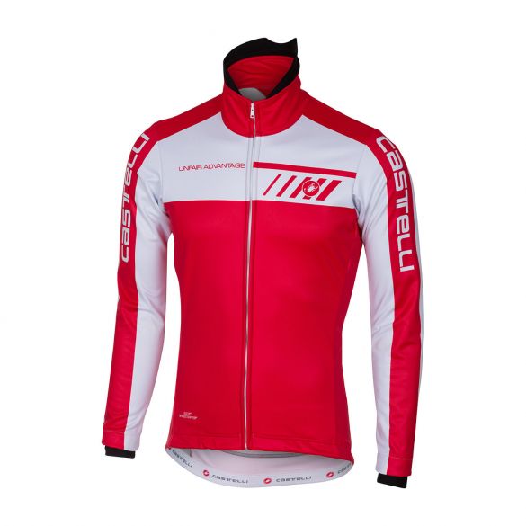 Castelli Velocissimo 2 Jacket Rot/Weiß Herren 17504-230