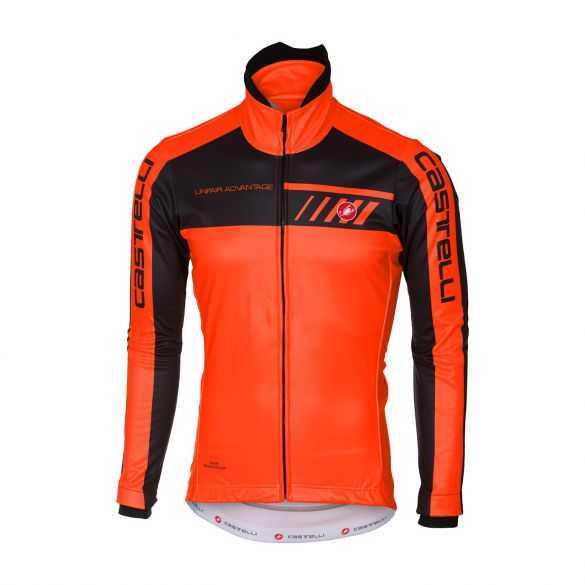 Castelli Velocissimo 2 Jacket Orange/Schwarz Herren 17504-341