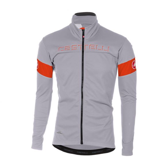 Castelli Transition Jacket Grau/Orange Herren 17505-834