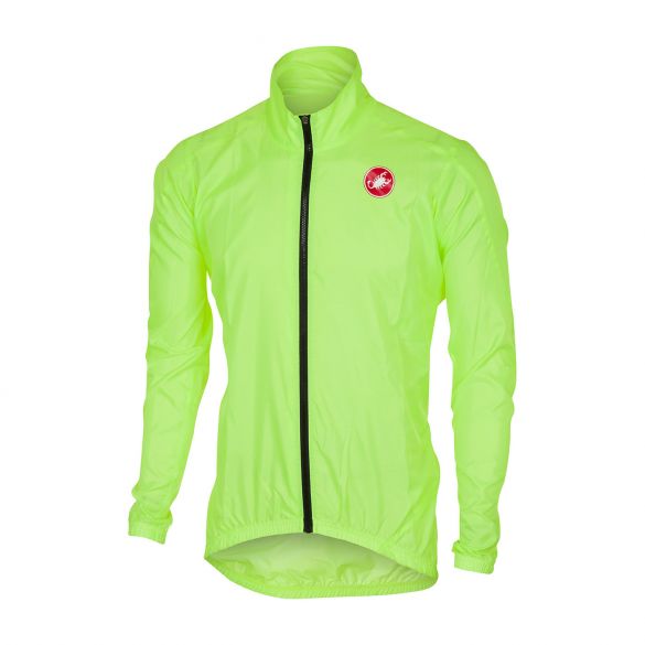Castelli Squadra jacket Regenjacke Gelb Fluo Herren 17507-032