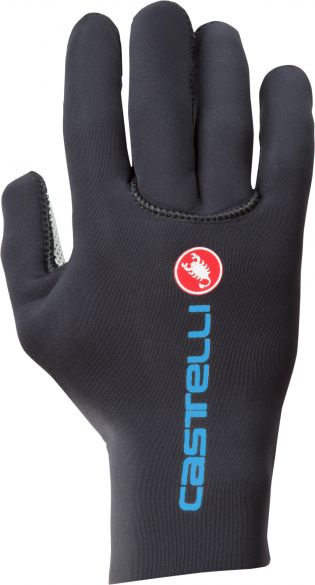 Castelli Diluvio c glove Radhandschuhe Schwarz/Blau Herren 17524-186