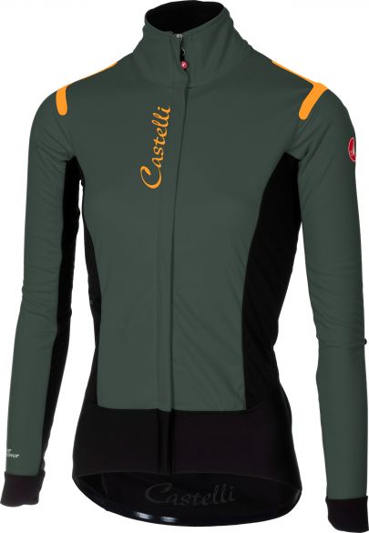 Castelli Alpha RoS W Jacket Forest Grau/Schwarz Damen 17535-089