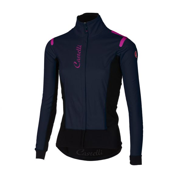 Castelli Alpha RoS W Jacket Blau/Schwarz Damen 17535-881