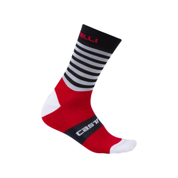 Castelli Gregge 15 Radsocken Royal/Rot Herren 17560-523