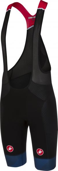 Castelli Free aero race Bibshort kit version Trägerhose Schwarz/Dunkelblau Herren 18001-041