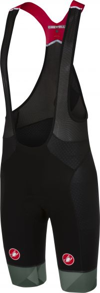 Castelli Free aero race Bibshort kit version Trägerhose Schwarz/Forest Herren 18001-089
