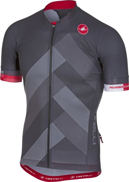 Castelli Free ar 4.1 Kurzarmtrikot Anthrazit Herren 18003-009