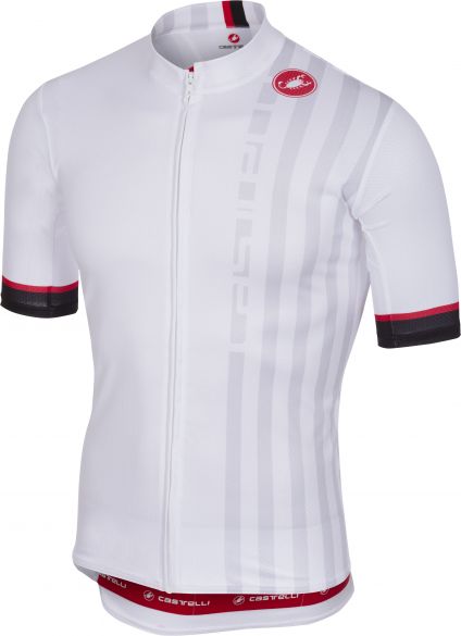 Castelli Podio doppio Kurzarmtrikot Weiß Herren 18006-001