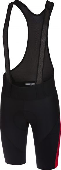 Castelli Velocissimo IV Bibshort Trägerhose Schwarz/Rot Herren 18009-231