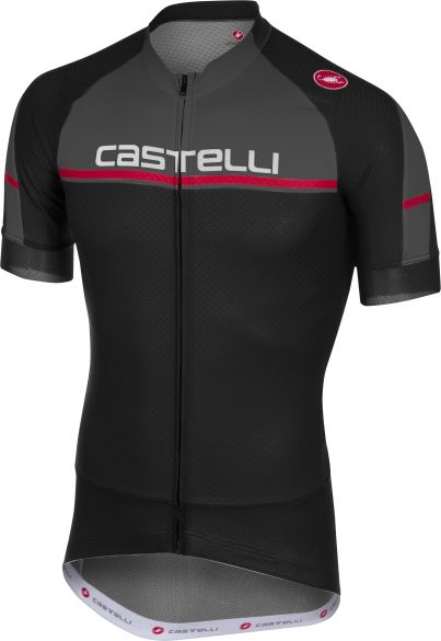 Castelli Distanza jersey Kurzarmtrikot Schwarz Herren 18012-010