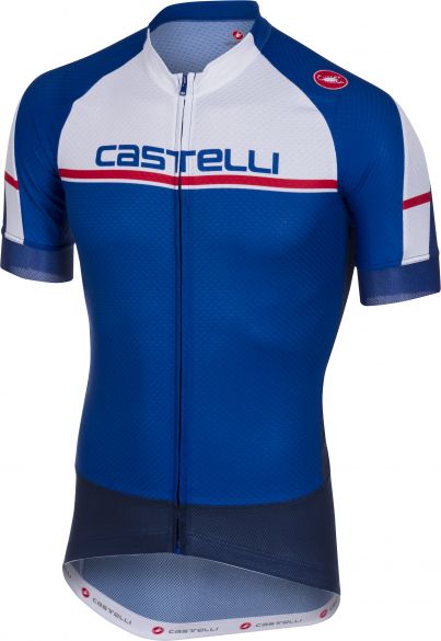 Castelli Distanza jersey Kurzarmtrikot Dunkelblau Herren 18012-057
