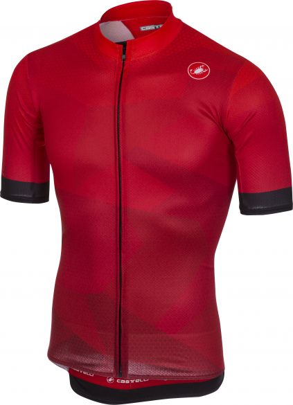Castelli Flusso jersey Kurzarmtrikot Rot Herren 18013-023