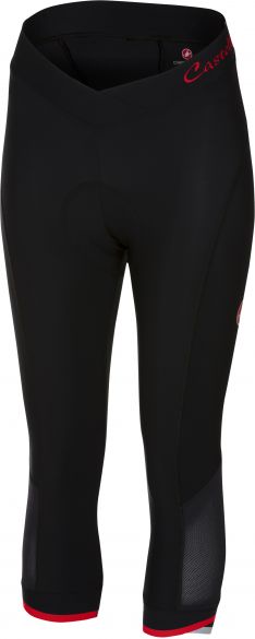 Castelli Vista knicker Radhose Schwarz/Rot Damen 18035-231