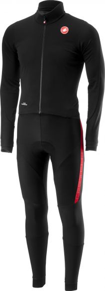 Castelli Sanremo 3 Thermosuit Schwarz/Rot Herren 18500-231