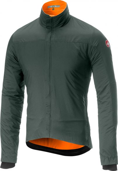 Castelli Elemento lite lange Ärmel Jacke Forest Grau Herren 18503-089