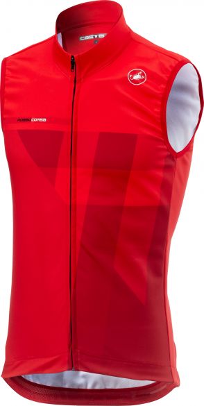 Castelli Thermal pro Ärmellos Vest Rot Herren 18514-023