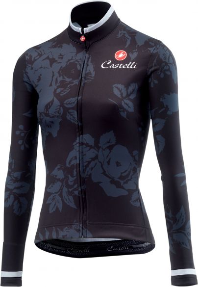 Castelli Scambio Radtrikot lange Ärmel Schwarz Damen 18546-085
