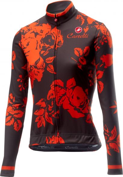 Castelli Scambio Radtrikot lange Ärmel Forest Grau Damen 18546-089