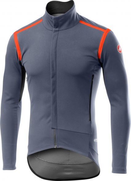 Castelli Perfetto RoS langarm jacke Dark Steel Blau Herren 19500-070