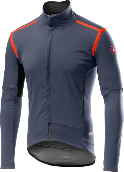 Castelli Perfetto RoS Convertible jacke Dark Steel Blau Herren 19501-070