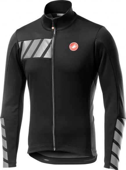 Castelli Raddoppia 2 Jacke Schwarz/Grau Herren 19506-085
