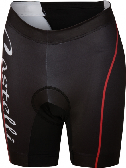 Castelli Core W tri short Schwarz/rot Damen 14121-023 14121-023