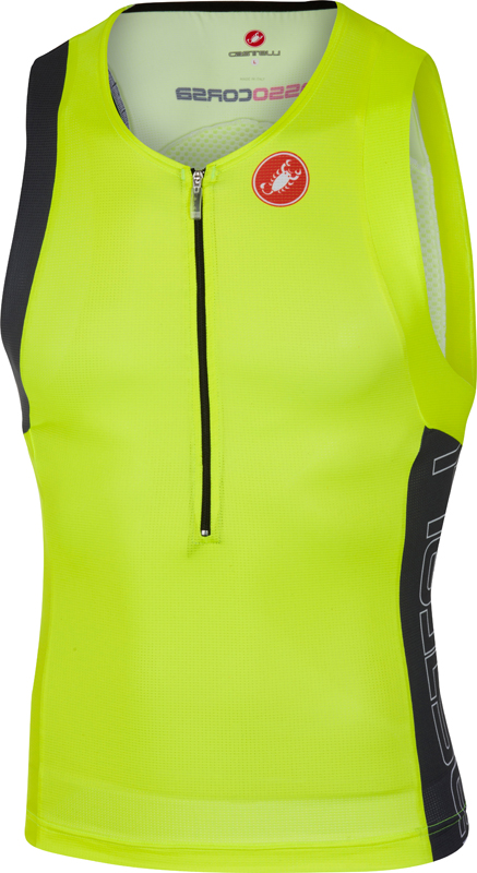 Castelli Free tri top Gelb/Anthrazit Herren 16069-032