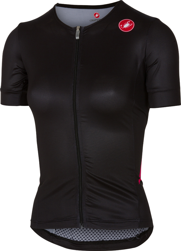 Castelli Free Speed W Race Jersey Tri Top Schwar/Rosa Damen 17099-010