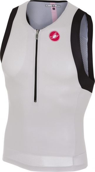 Castelli Free tri top Weiß Herren 8618106-101