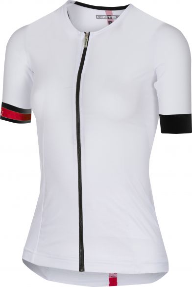 Castelli Free Speed W Race Jersey Tri Top Weiß/Schwarz Damen 18116-101