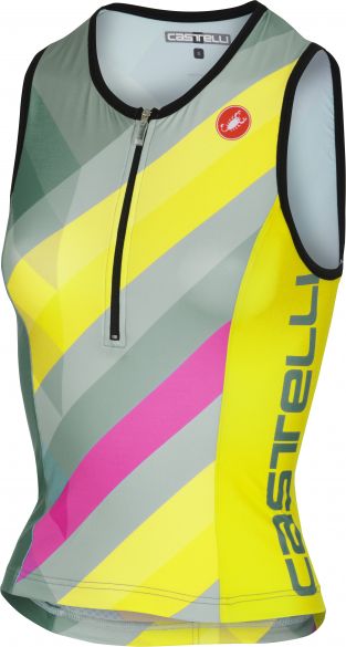 Castelli Core 2 W singlet Multicolor Grau Damen 18121-089