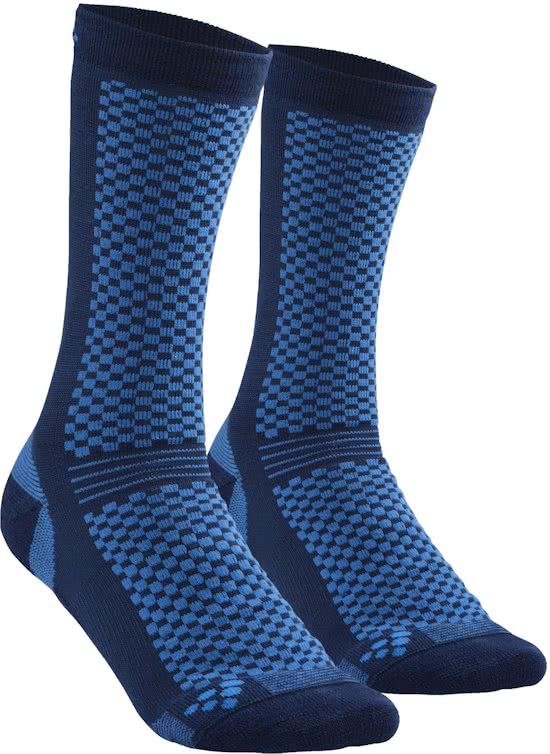 Craft Warm Mid Socken Blau 2-pack 1905544-392355