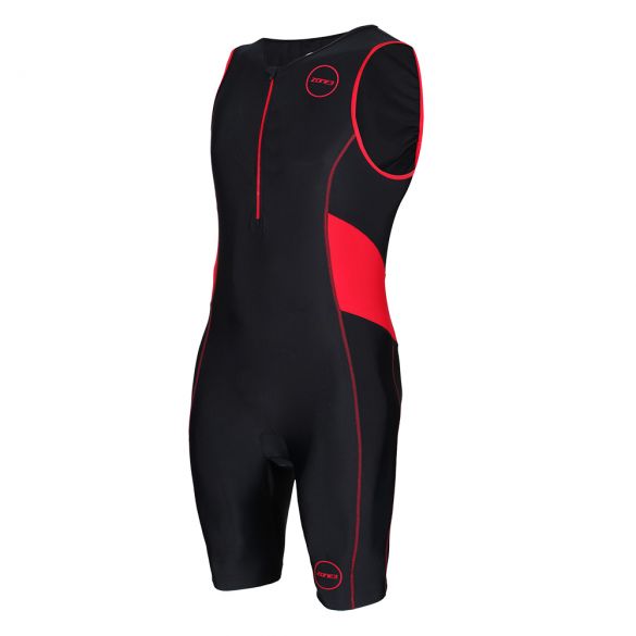 Zone3 Activate trisuit Ärmellos Schwarz/Rot Herren TS19MACT108