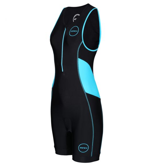 Zone3 Activate trisuit Ärmellos Schwarz/Blau Damen TS19WACT107