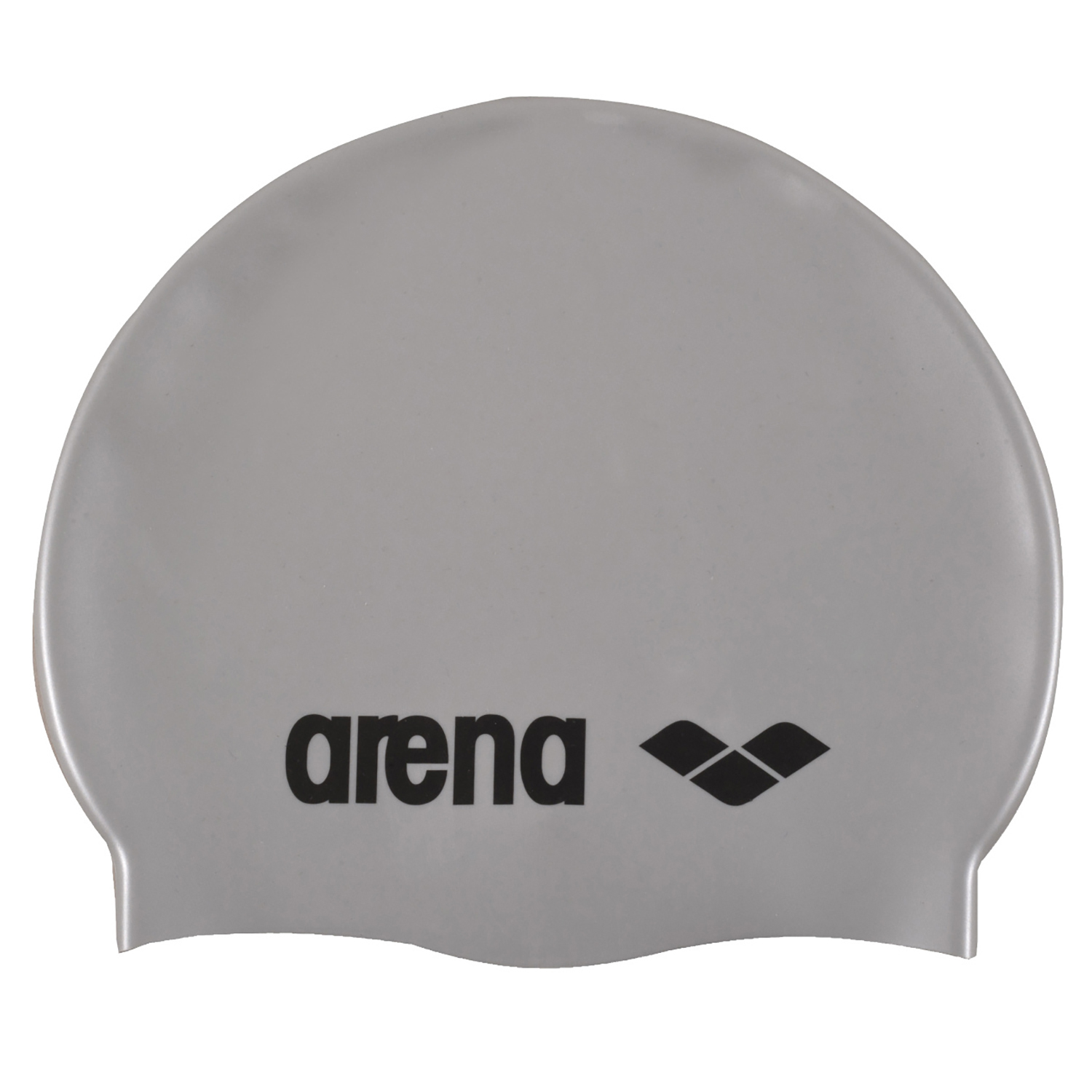 Arena Classic Silicone Badekappe Silber/Schwarz AA91662-51