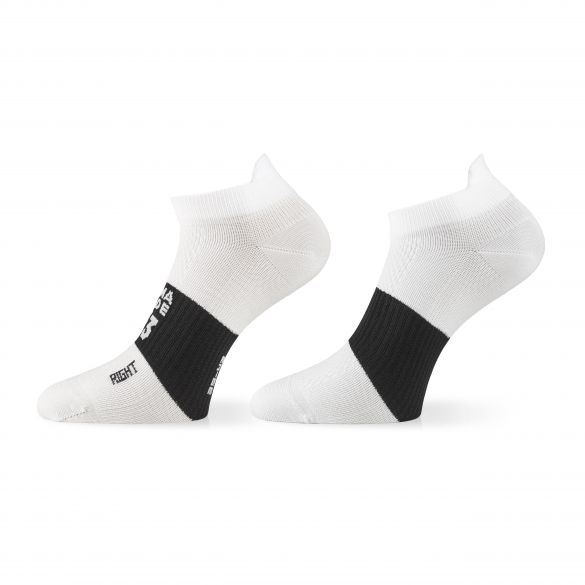 Assos Hot Sommer Radsocken Weiss Unisex P13.60.683.57