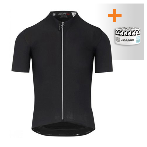 Assos Equipe RS Aero Kurzarm Radtrikot Prof Schwarz Herren 11.20.278.13