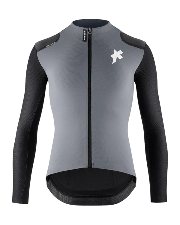 Assos Equipe RS spring fall S11 Langarm Radtrikot schwarz grau herren 11.30.427.1Q