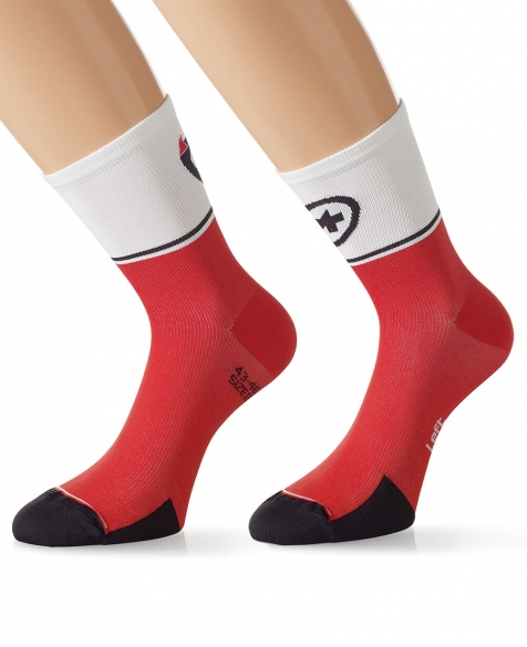 Assos ExploitSocks_evo7 Fahrradsocken Rot Herren 136065247