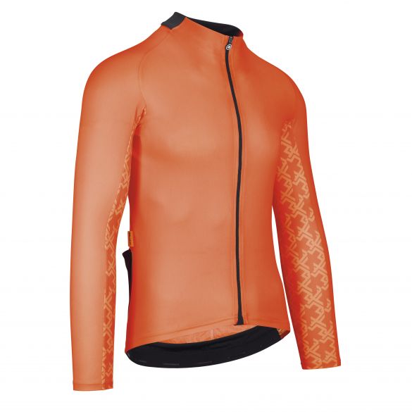 Assos Mille GT summer Langarm Radtrikot Orange Herren 11.24.276.49